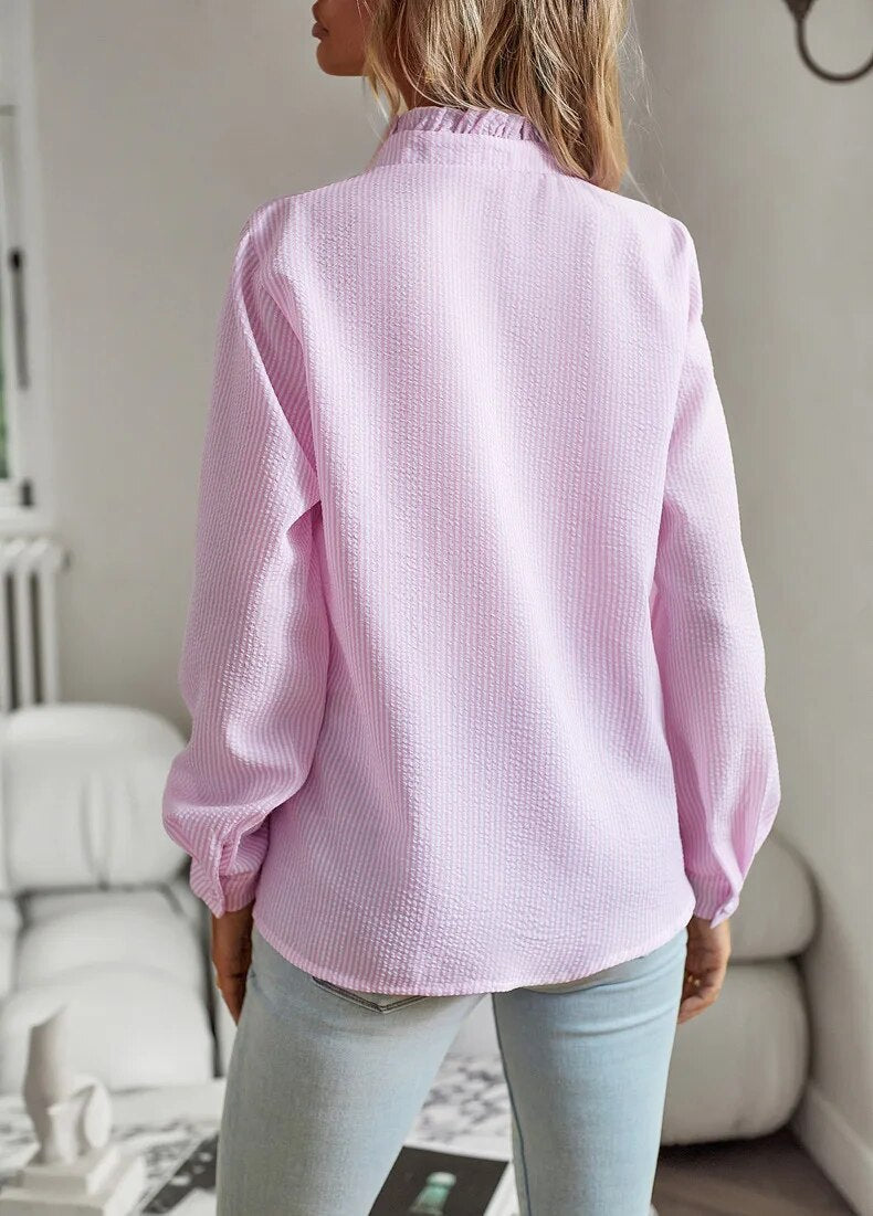 Elena Button-Down Blouse