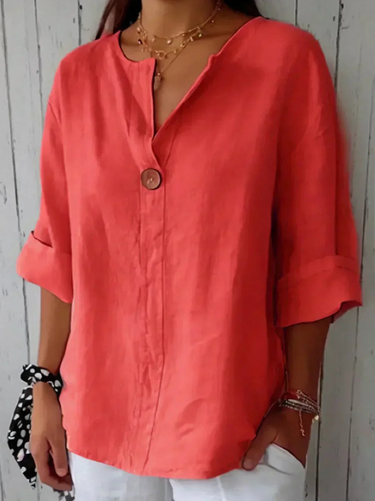 Isla V-Neck Blouse