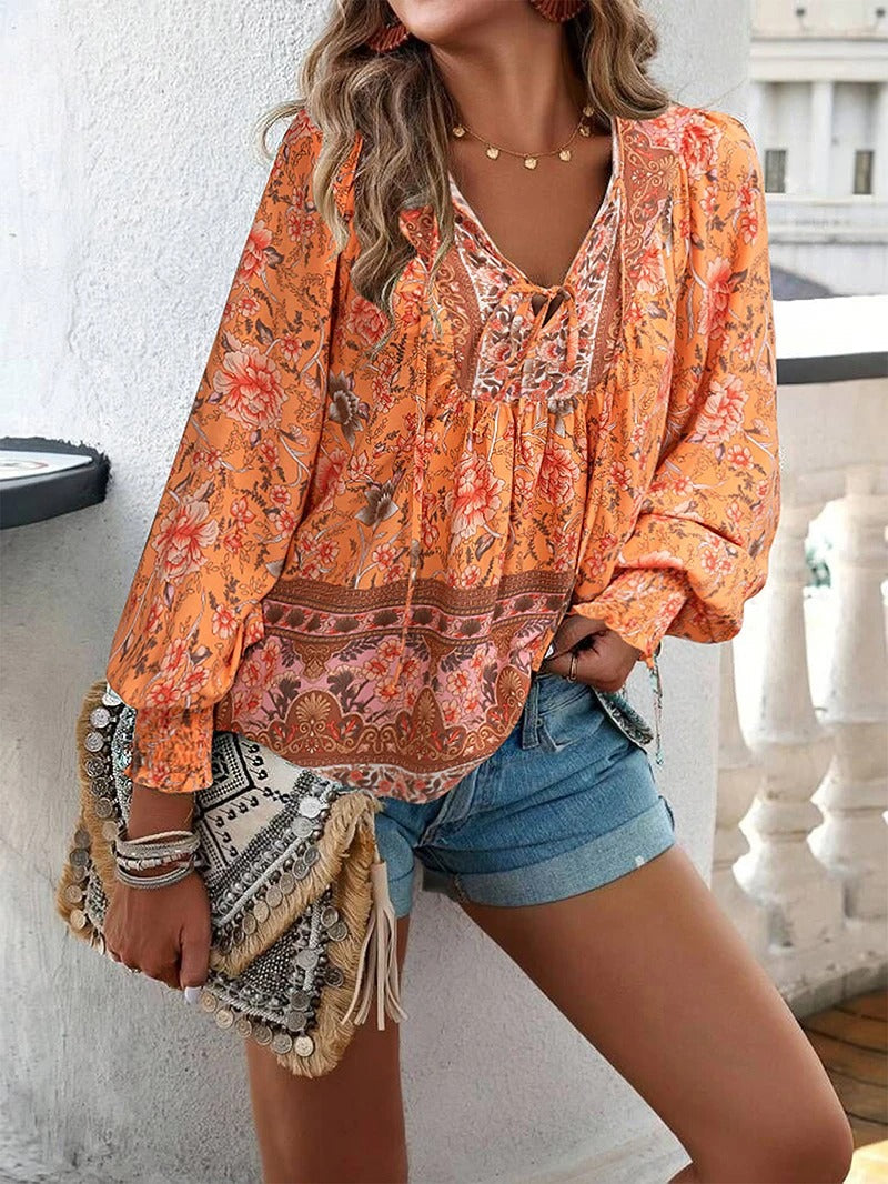 Aria Summer Floral Top