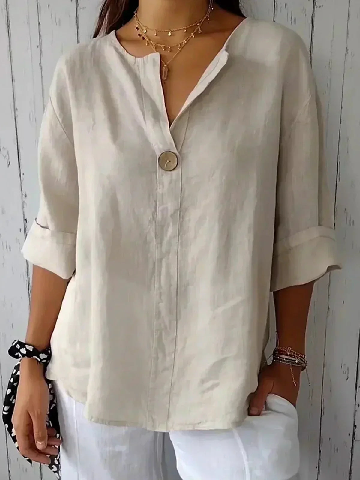 Isla V-Neck Blouse