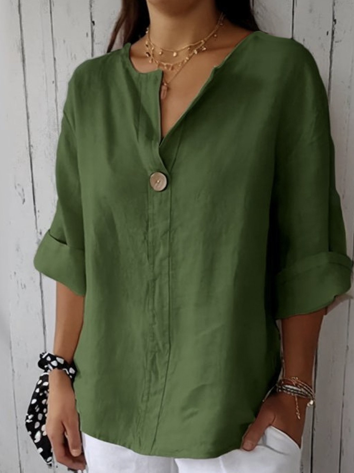 Isla V-Neck Blouse