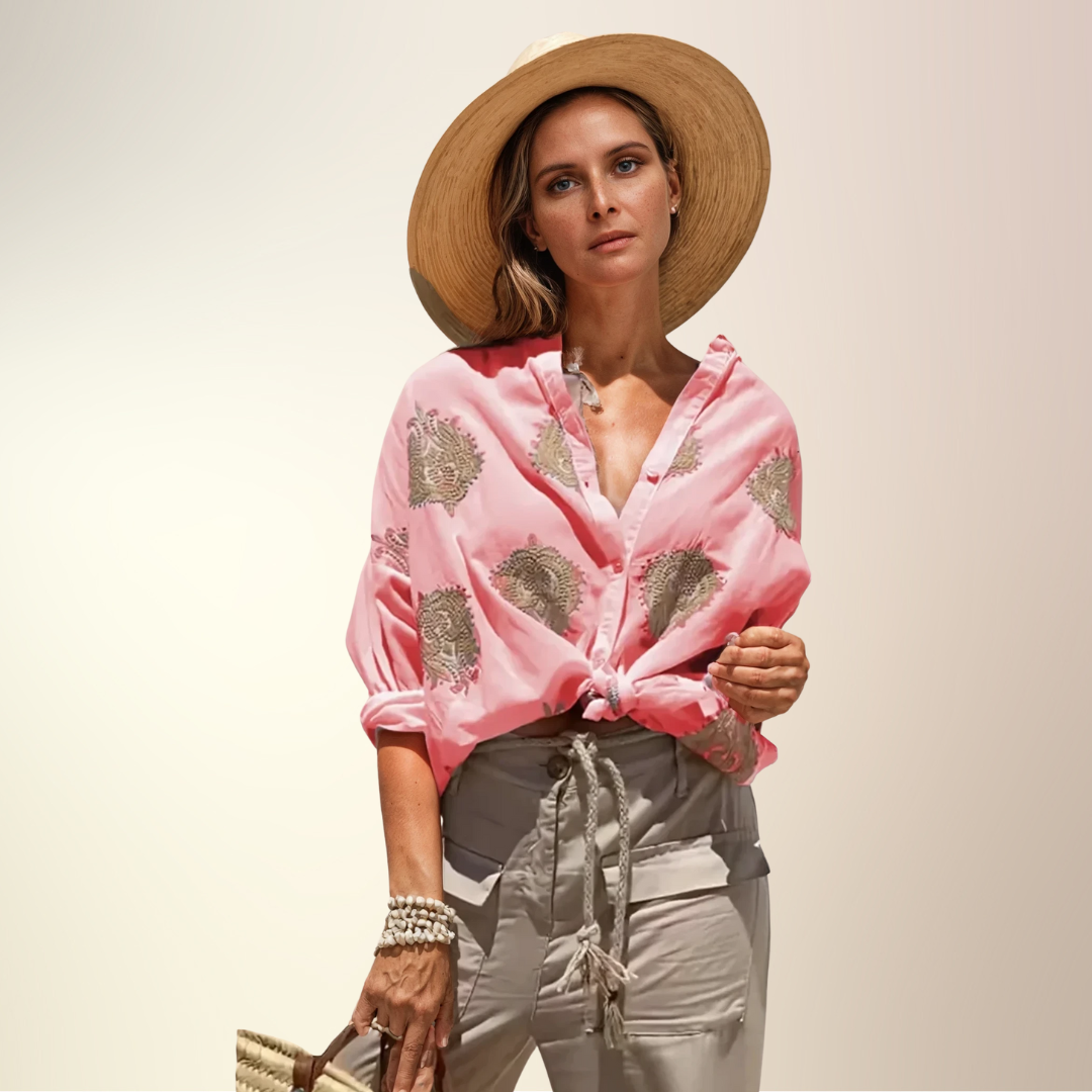 Elina Stylish Embroidered Shirt
