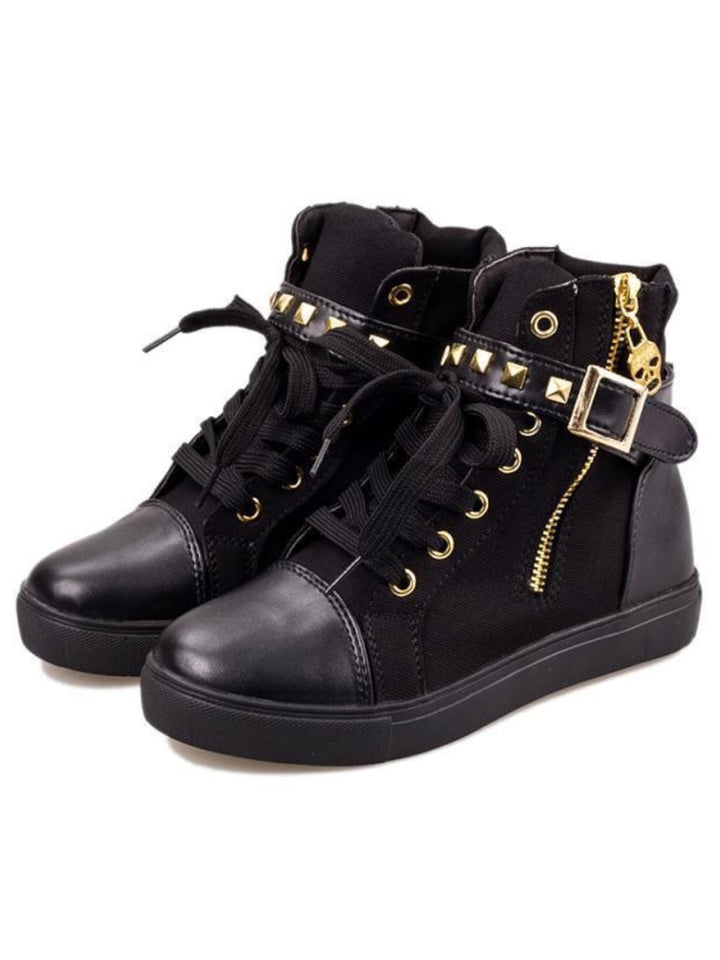 Celeste High-Top Platform Sneakers