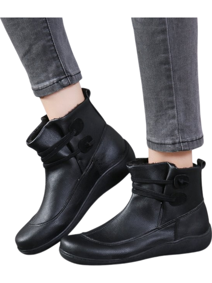 Harper Retro Mid-Calf Martin Boots