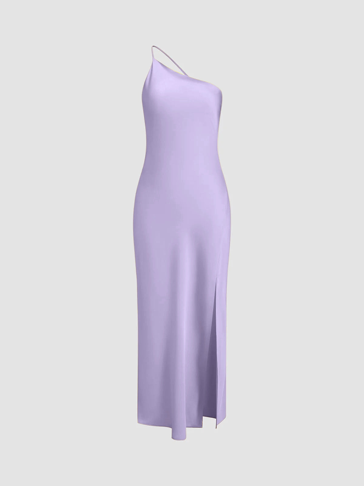 Celeste Moonlit Glam Satin Maxi Dress