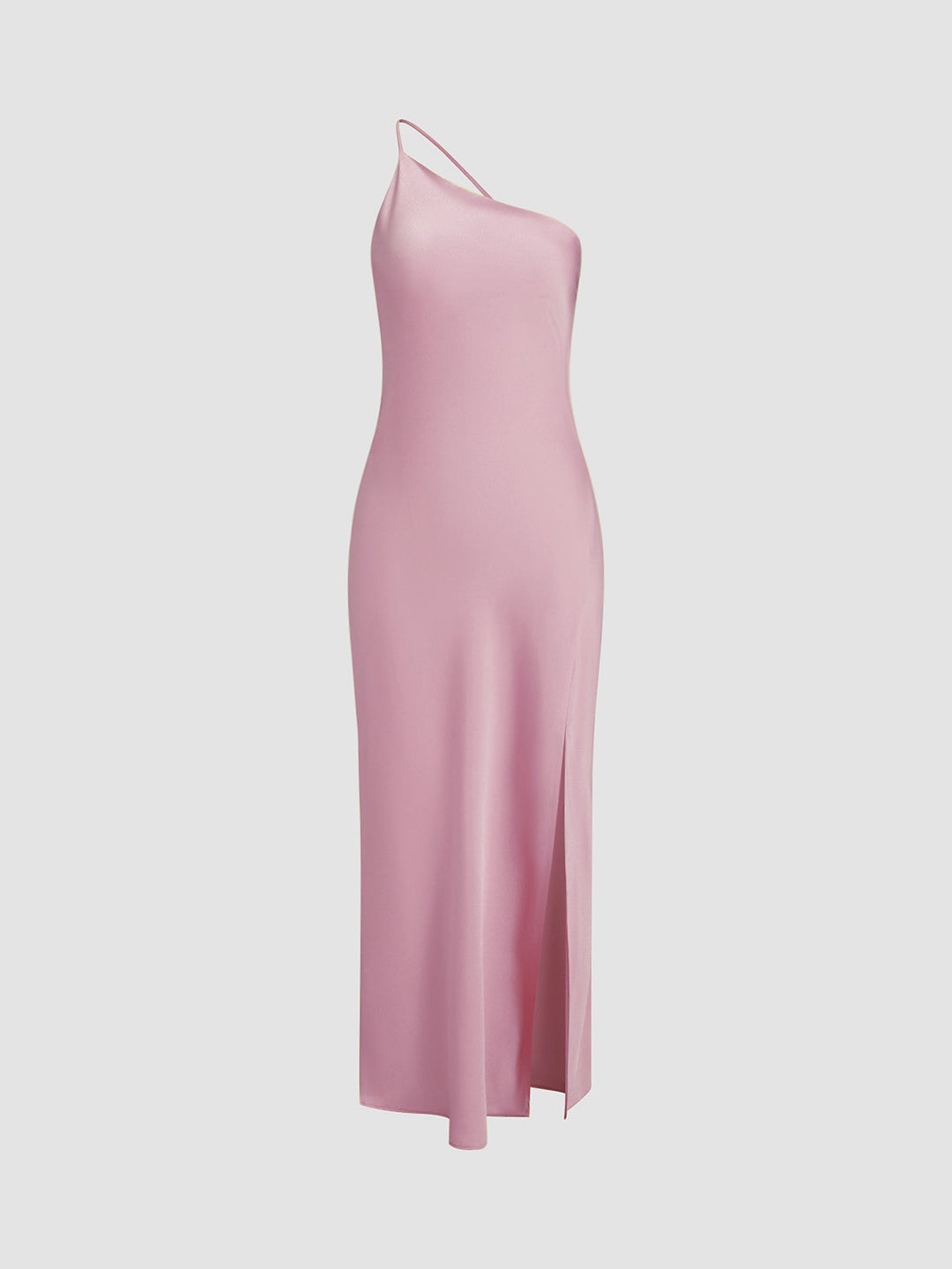 Celeste Moonlit Glam Satin Maxi Dress