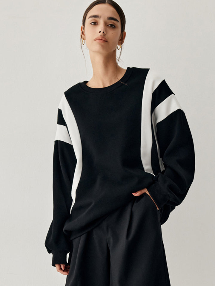 Kiana Side Panel Oversized Sweatshirt