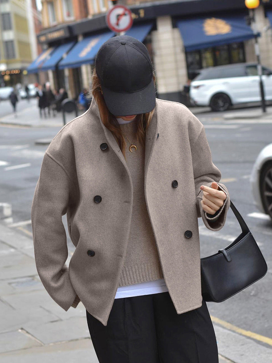 Ella Oversized Button-Down Jacket