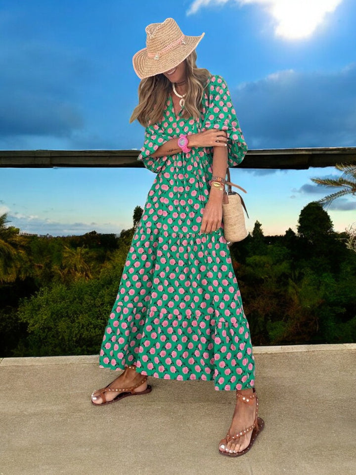 Luna Bohemian Maxi Dress