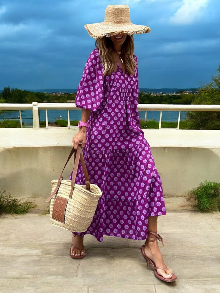 Luna Bohemian Maxi Dress