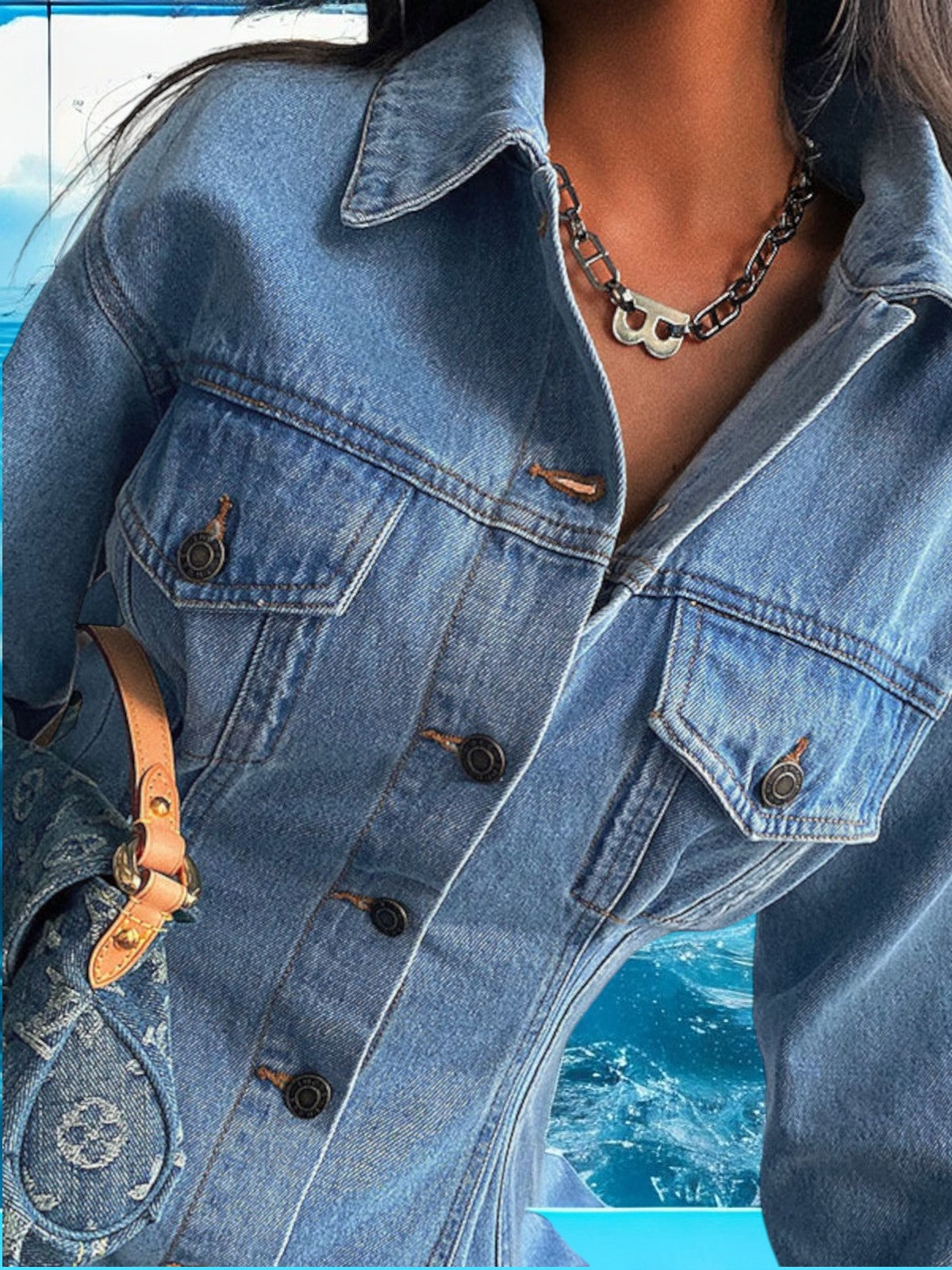 Ember Oversized Denim Jacket