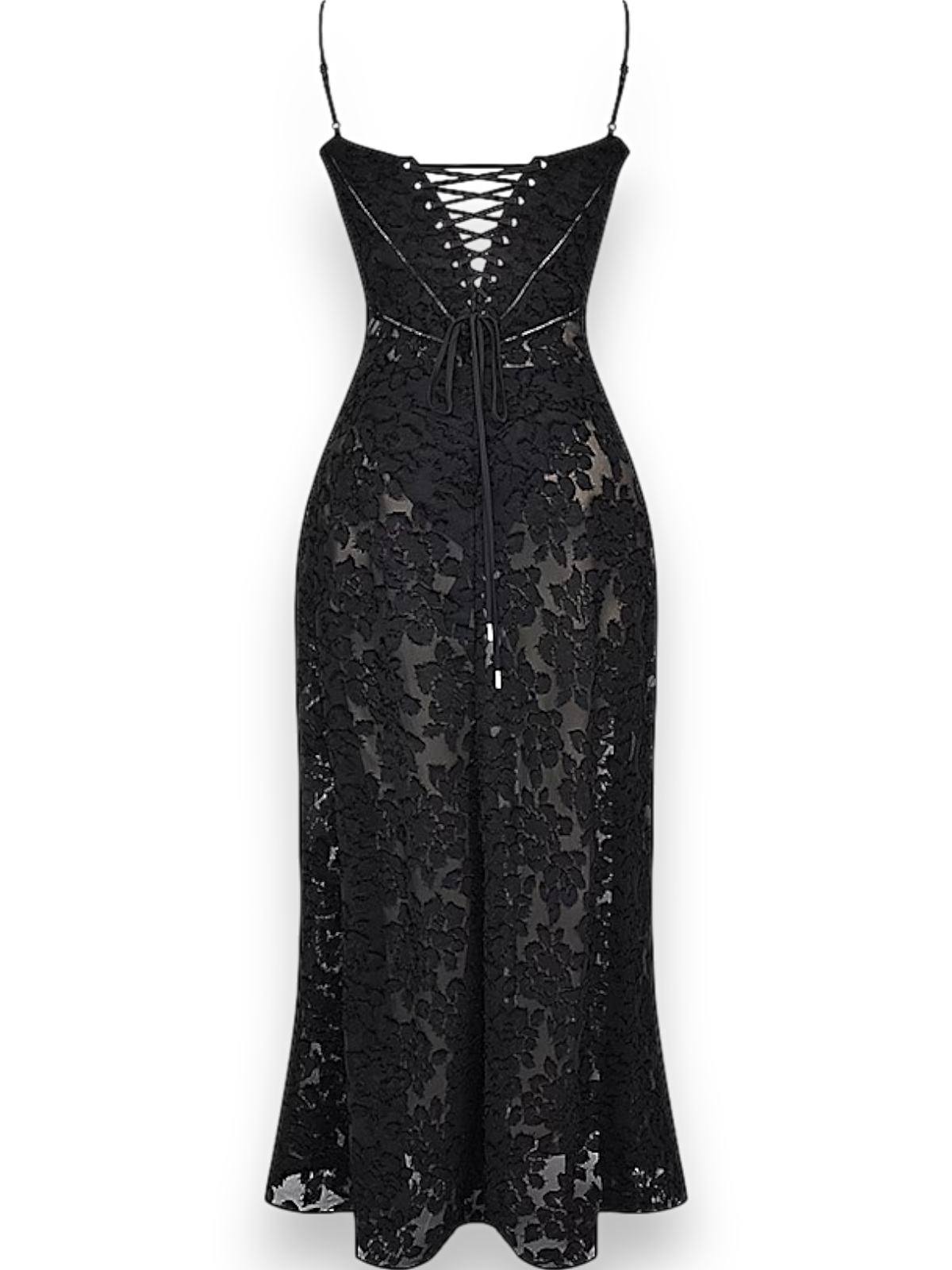 Amara Blossom Green Floral Vintage Gown