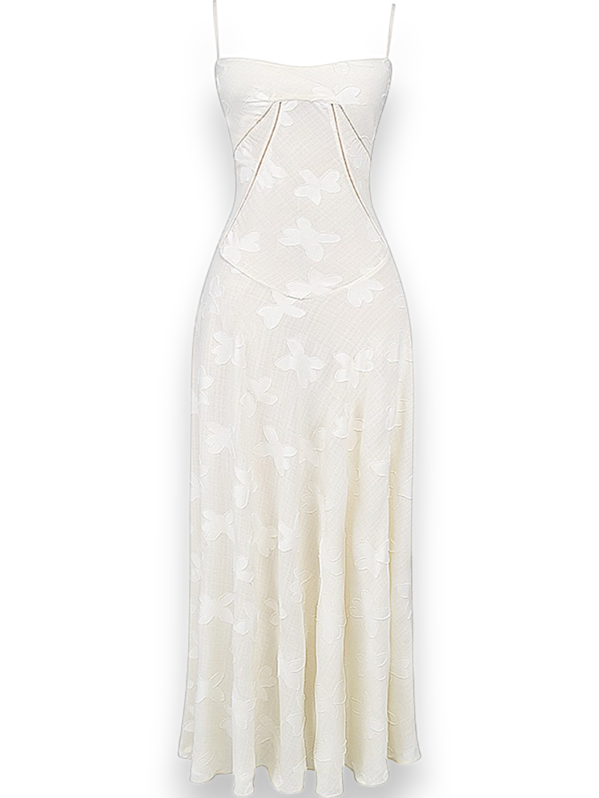 Amara Blossom Black Floral Vintage Gown