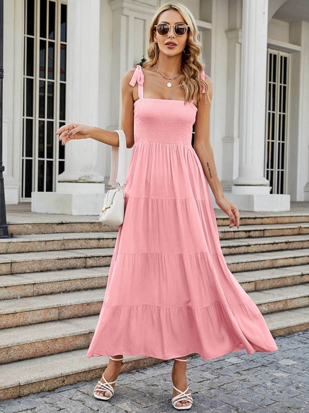 Mira Summer Floral Maxi Dress