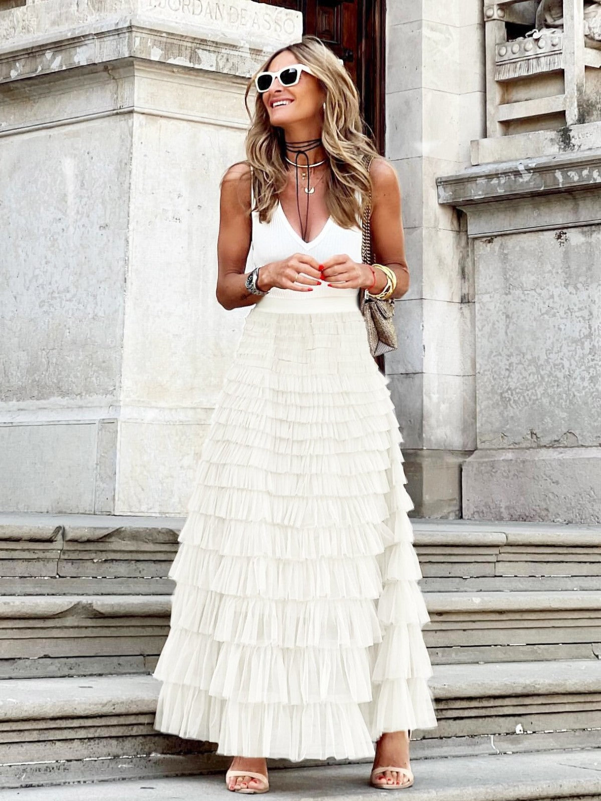 Lira Maxi Tulle Skirt