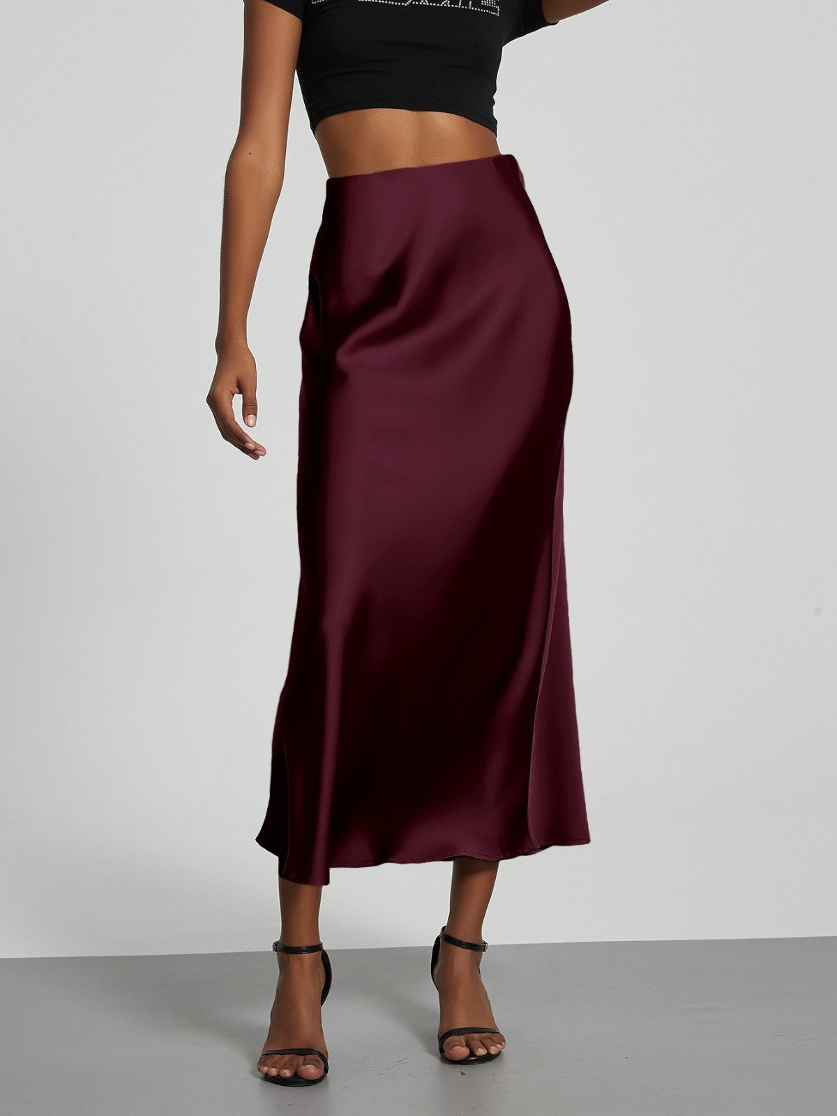 Arden Asymmetrical Wrap Loungewear Skirt