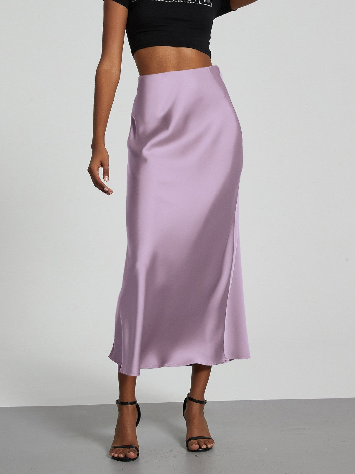 Arden Asymmetrical Wrap Loungewear Skirt