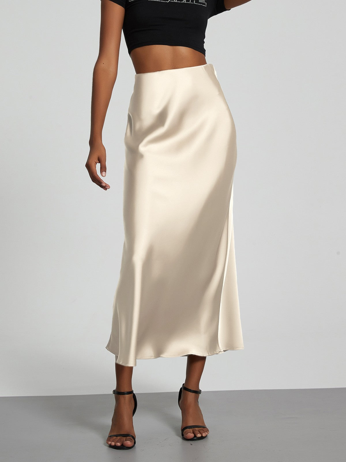 Arden Asymmetrical Wrap Loungewear Skirt
