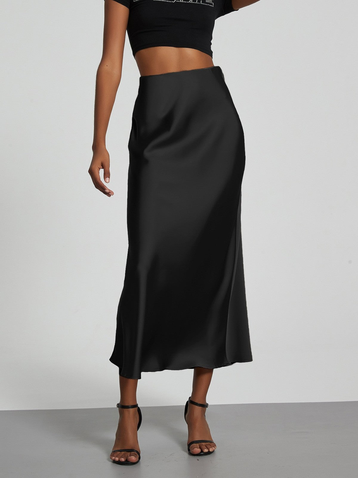 Arden Asymmetrical Wrap Loungewear Skirt