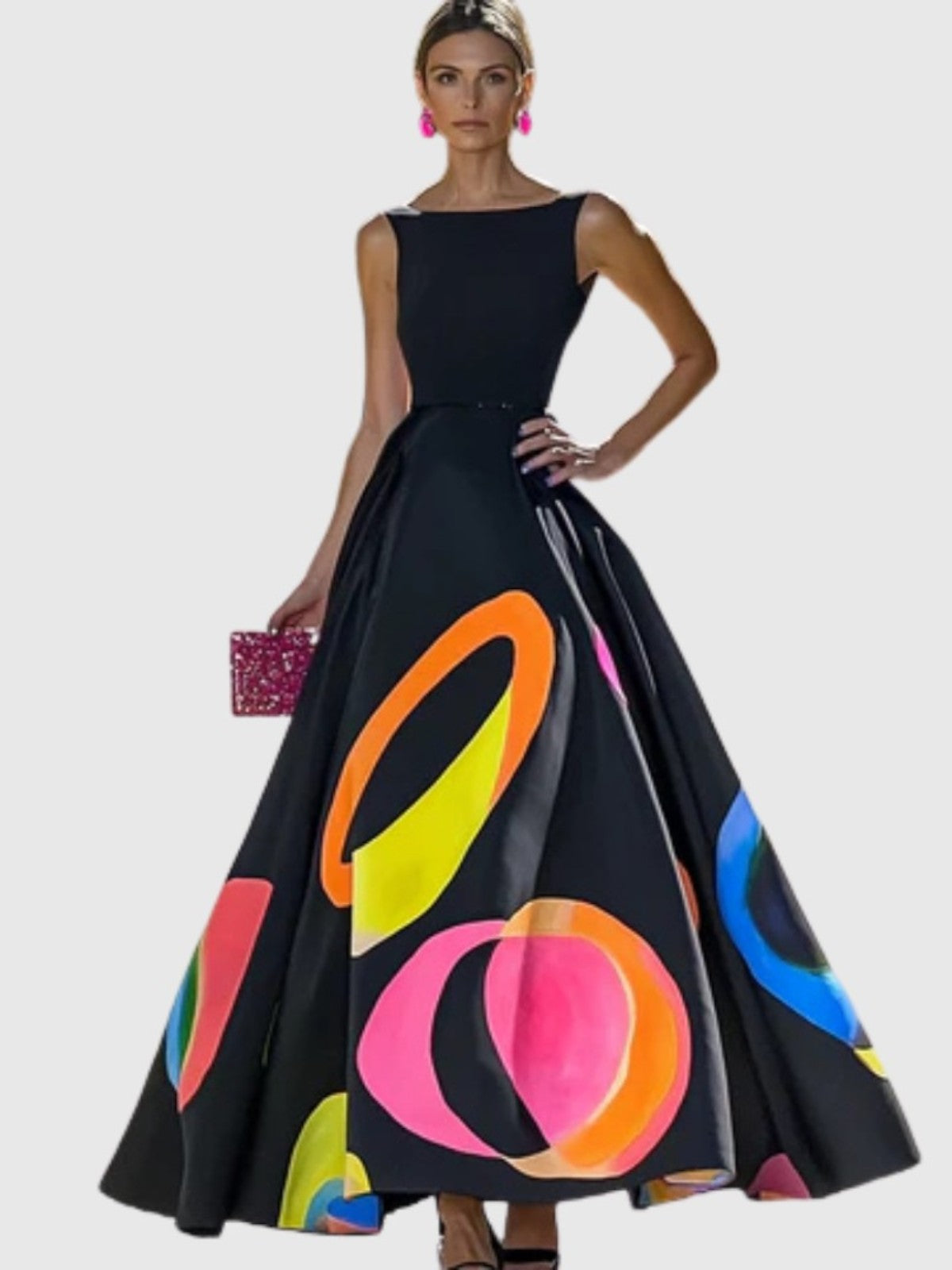 Selene Hollow-Out Bodycon Maxi Dress