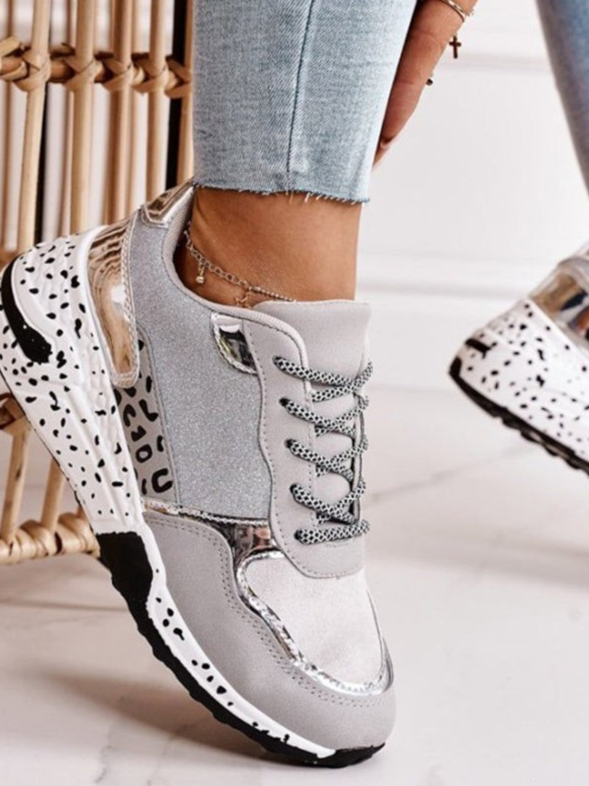 Faniza Leopard Wild Sneakers