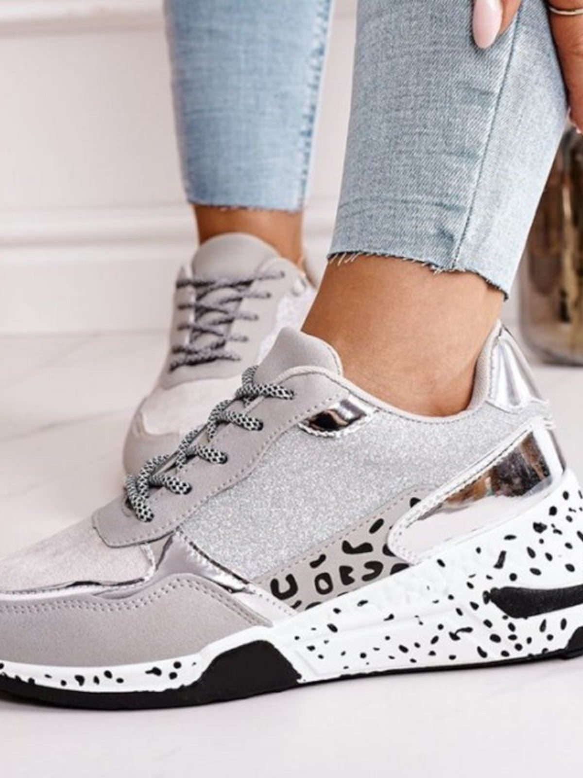 Faniza Leopard Wild Sneakers