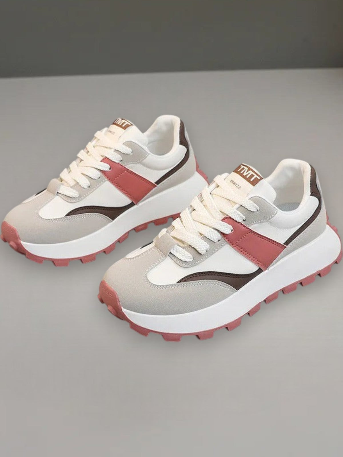 Niova Sleek Monochrome Sneakers