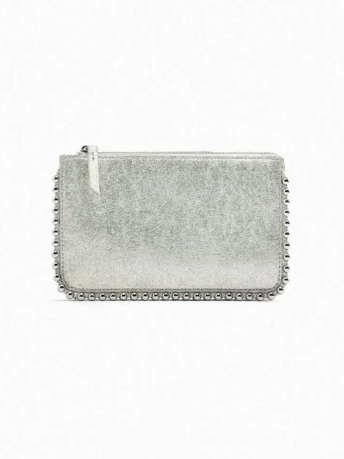 Koora Black Studded Chain Wallet Clutch