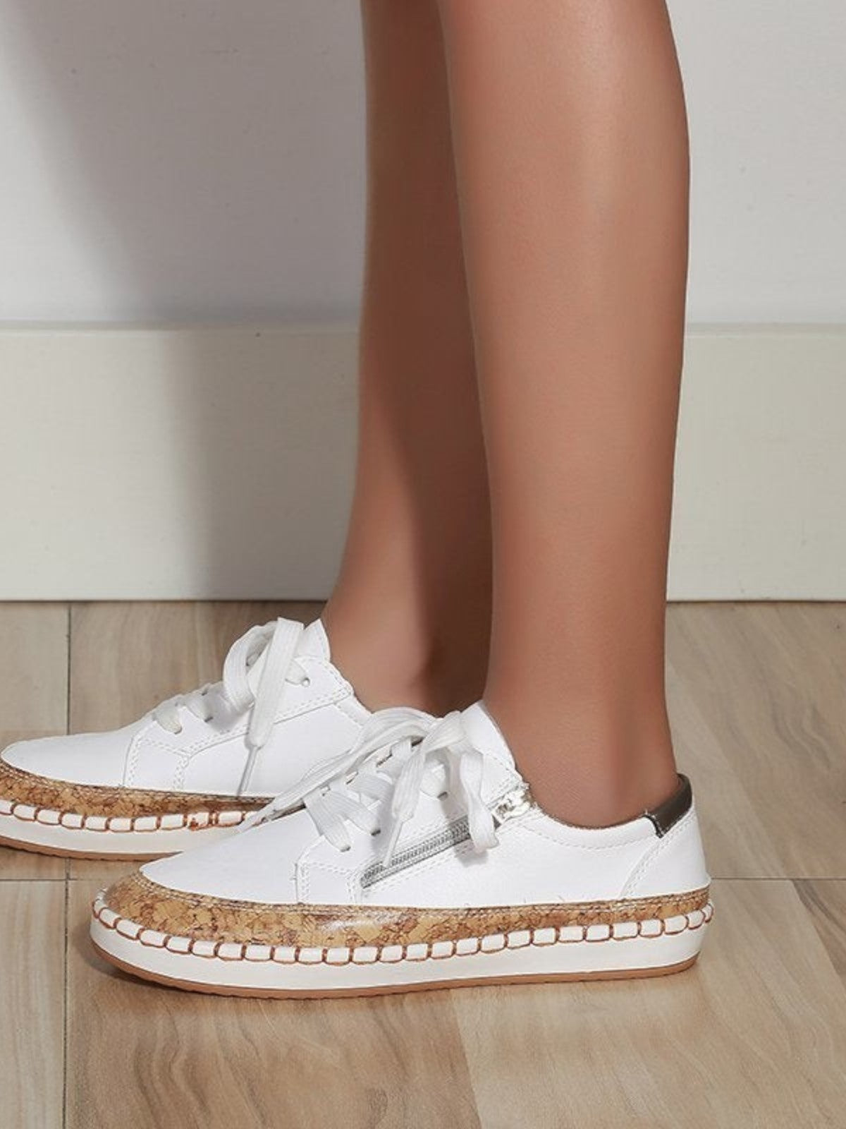 Evy Floral Color Print Sneakers