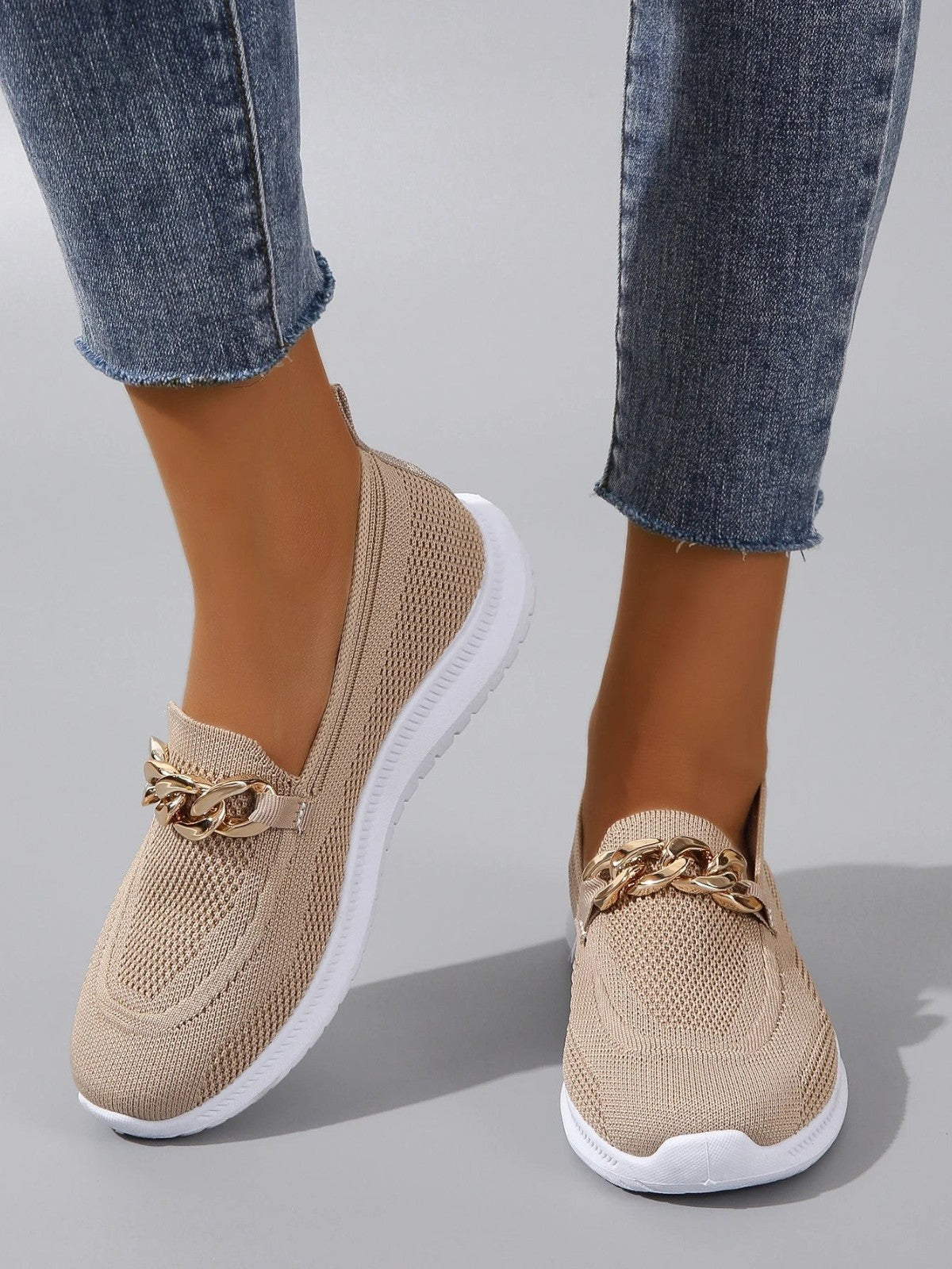 Aurora Chain Mesh Sneakers