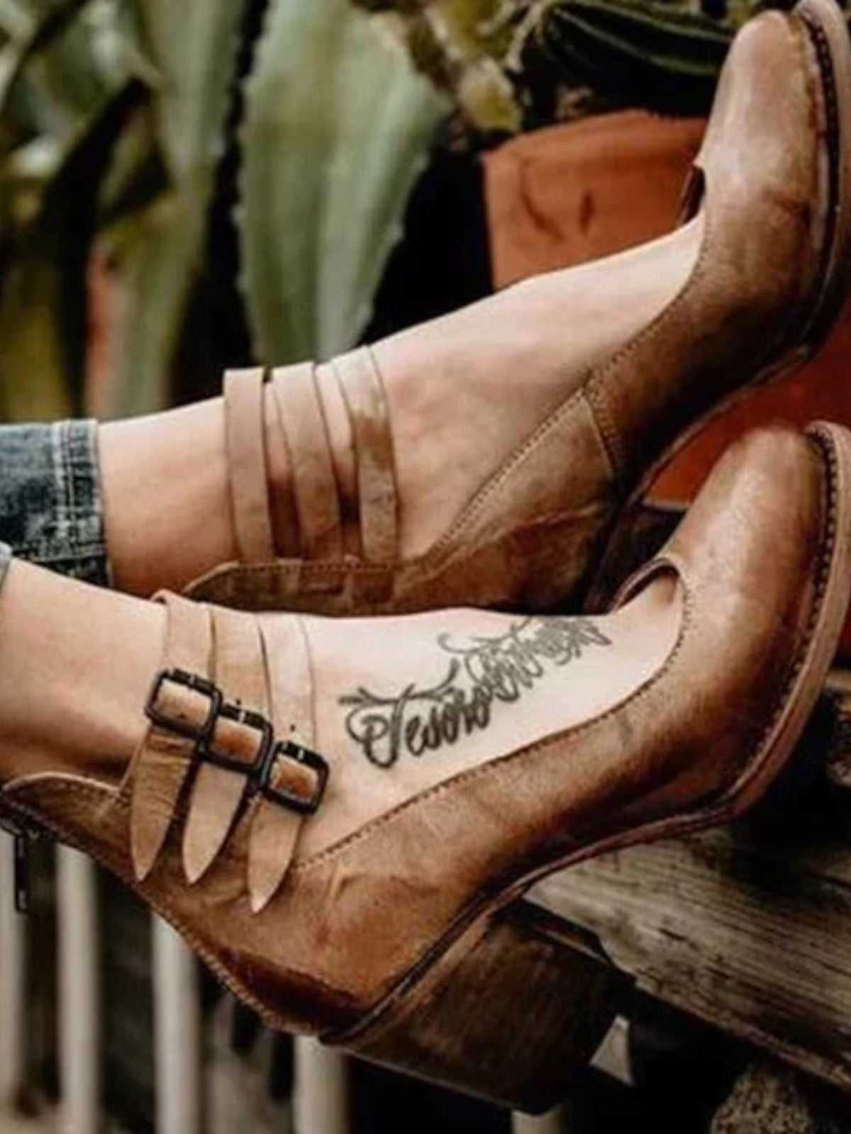 Flira Elegant Ankle Strap Pump Shoes