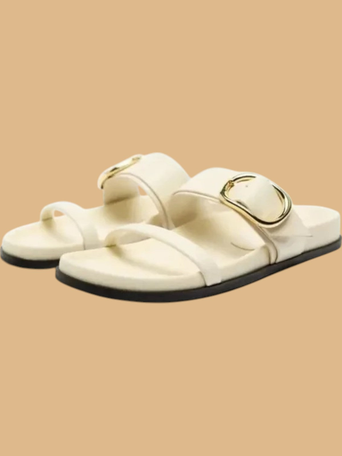 Akaso Vegan Leather Strap Sandals