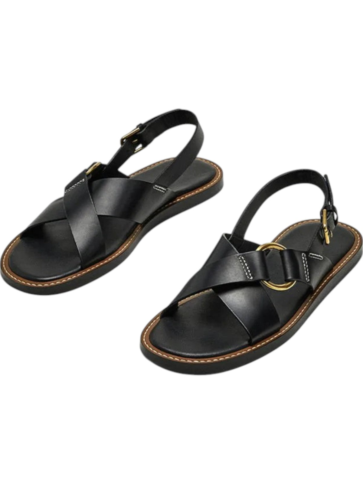 Verera Leather Strap Sandals