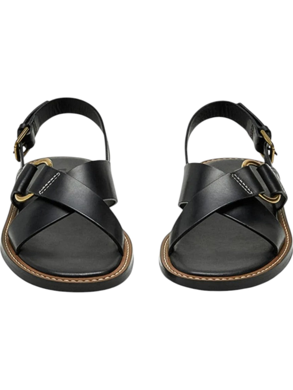 Verera Leather Strap Sandals
