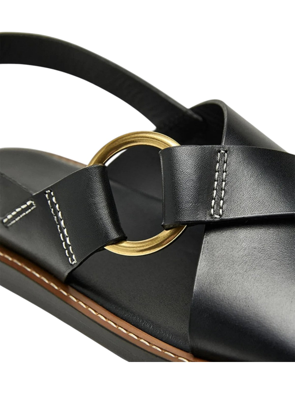 Verera Leather Strap Sandals