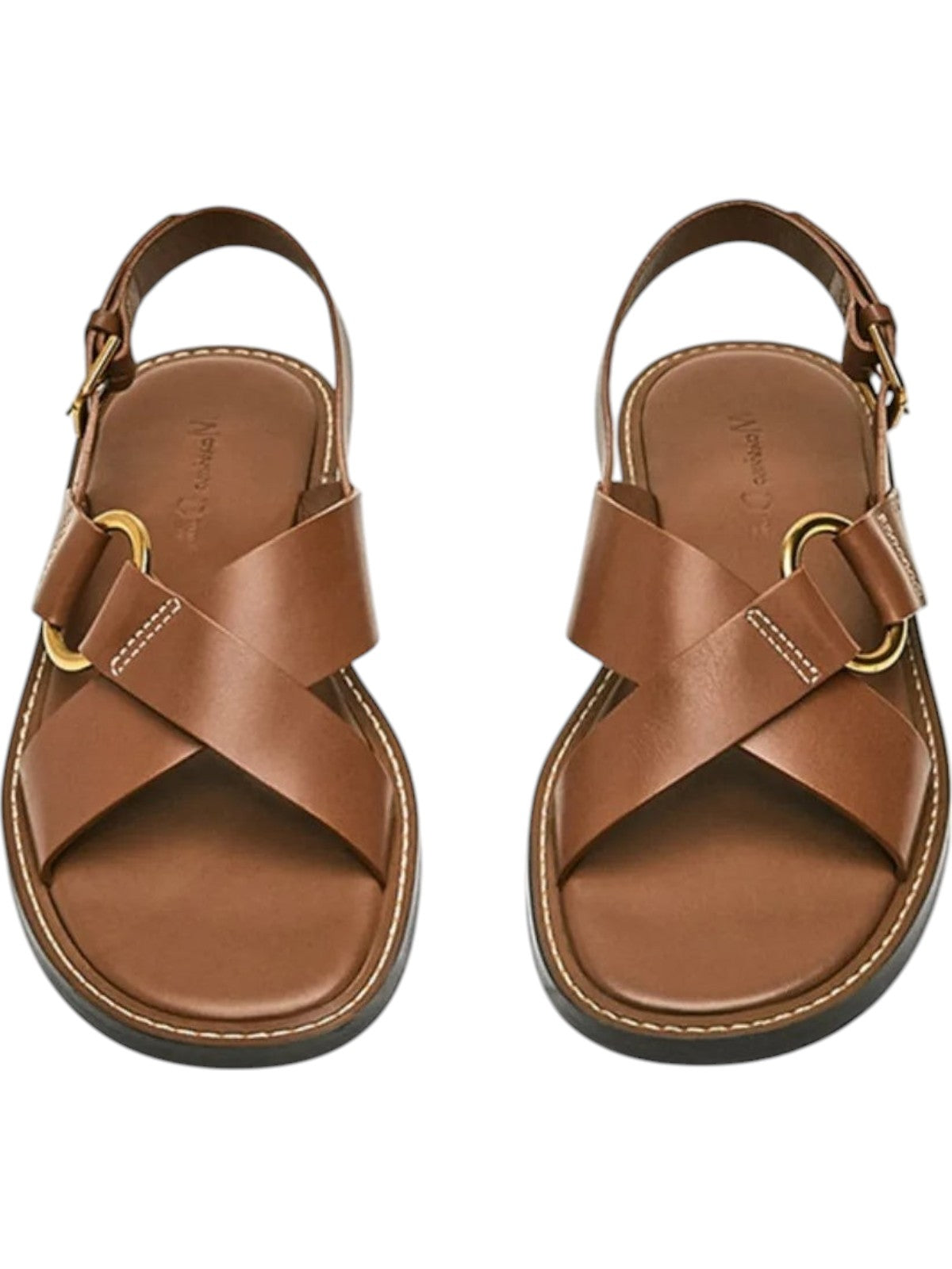 Verera Leather Strap Sandals