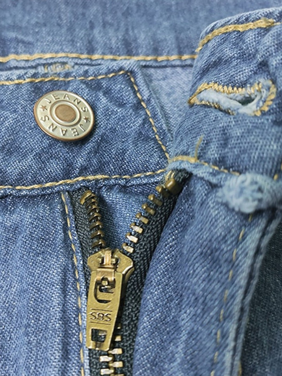 Ola High-Waist Wide-Leg Denim Jeans