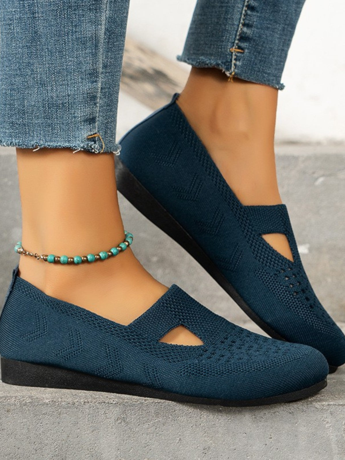 Nova Spring Breathable Mesh Flat Shoes