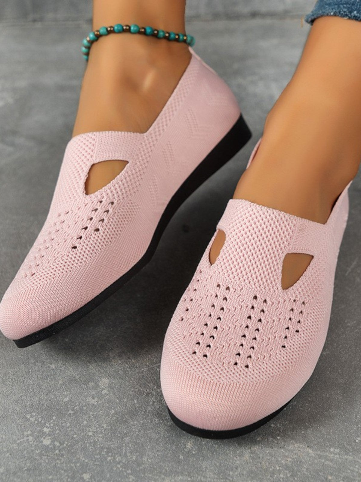 Nova Spring Breathable Mesh Flat Shoes