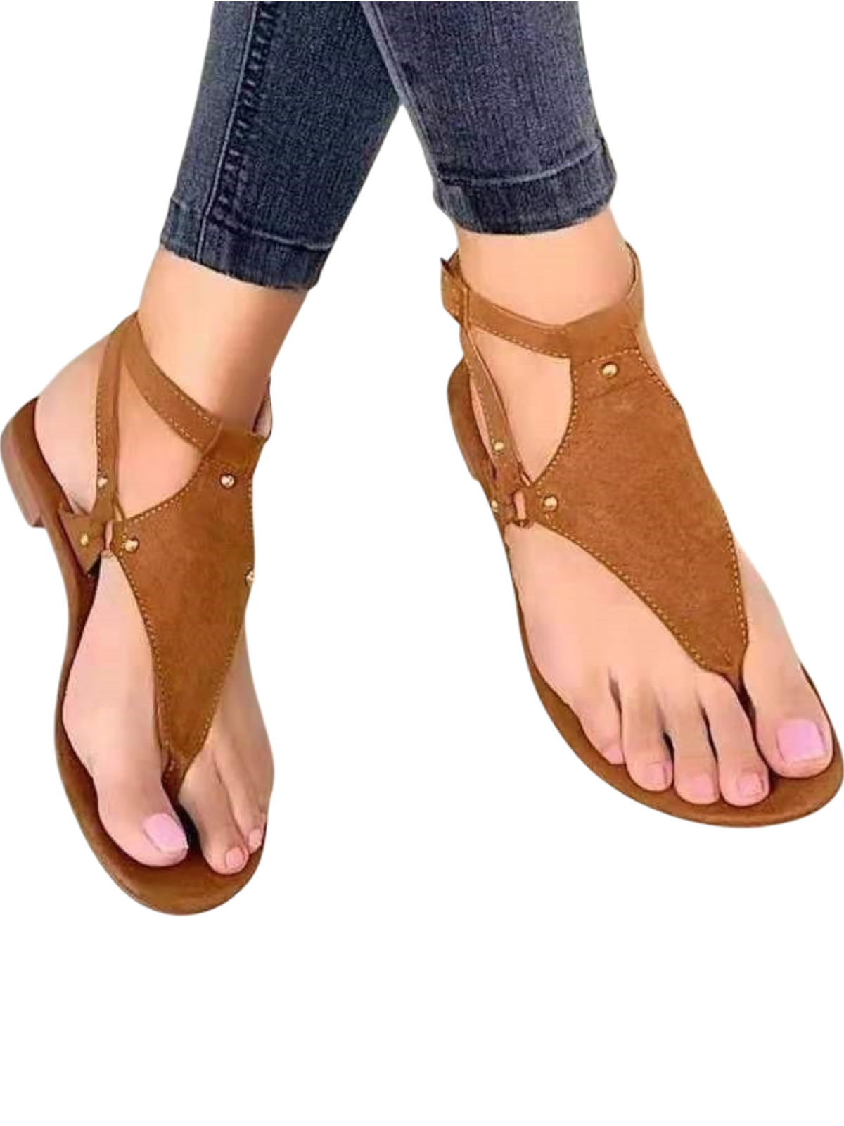 Stella Casual Studded Thong Sandals