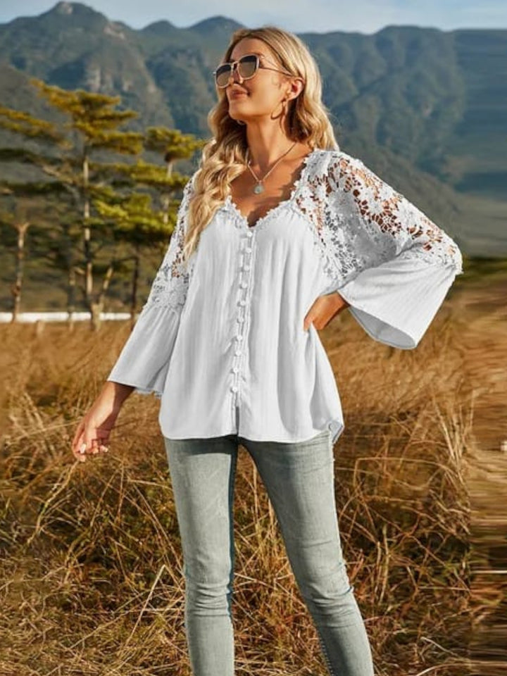 Celeste Floral Lace Top