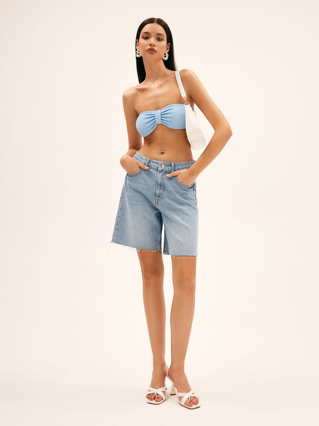 Chloe's Essential Casual Denim Shorts