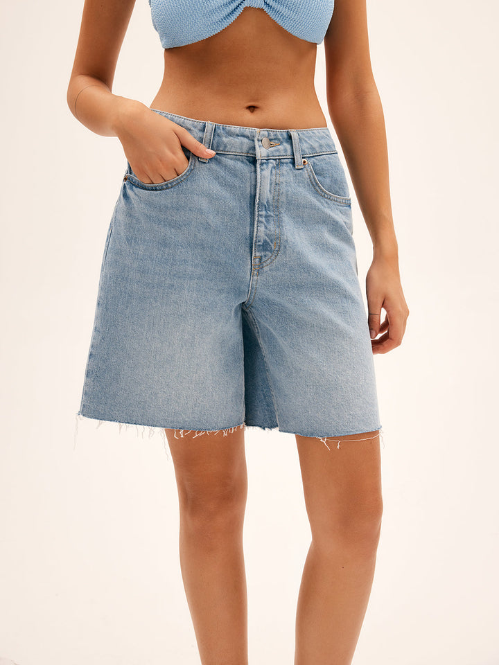 Chloe's Essential Casual Denim Shorts