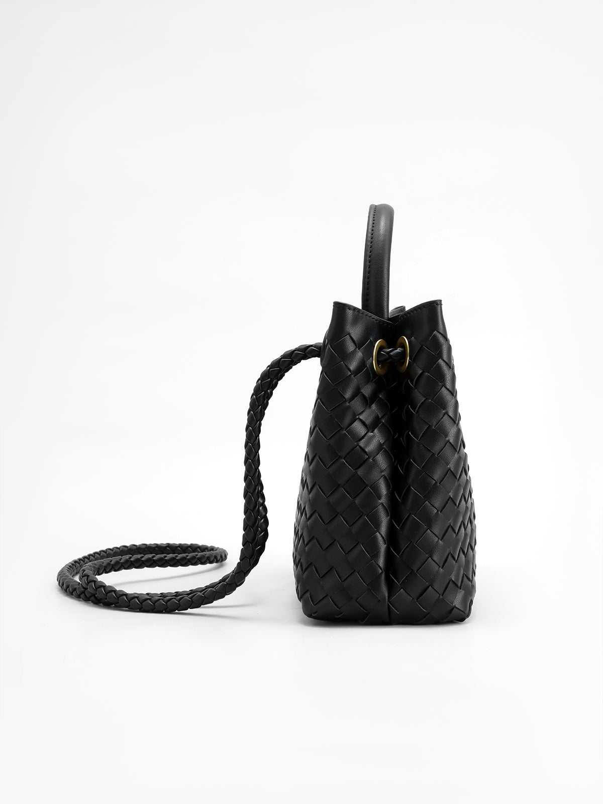 Arden Metal Twist-Handle Bag