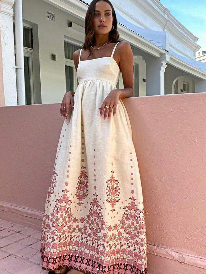 Celeste Blooming Floral Maxi Dress