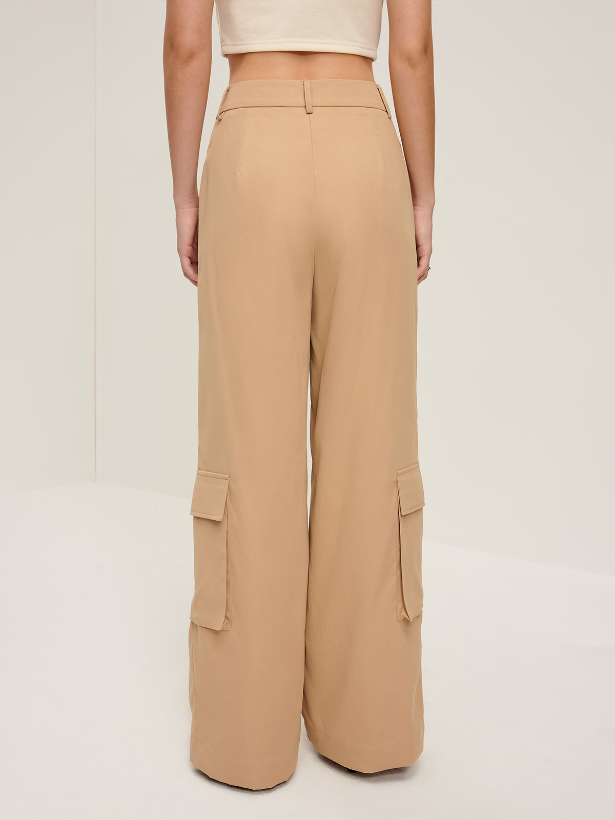 Aria Pockets Wide-Leg Trousers