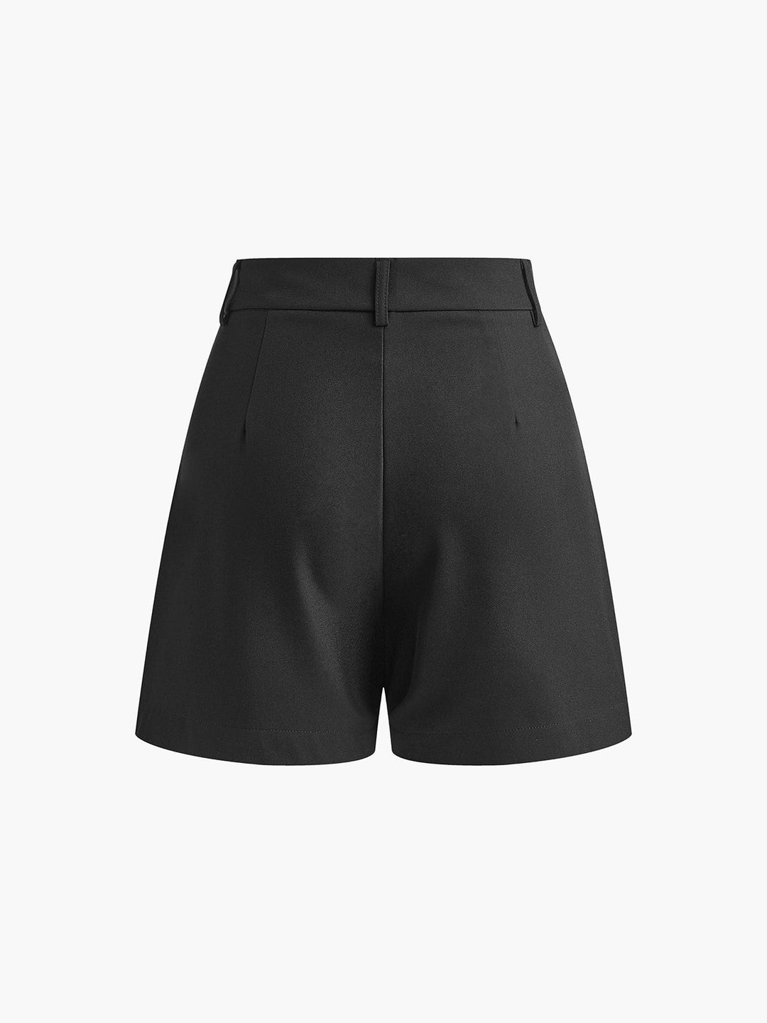 Elena Casual Mid-Waist Shorts