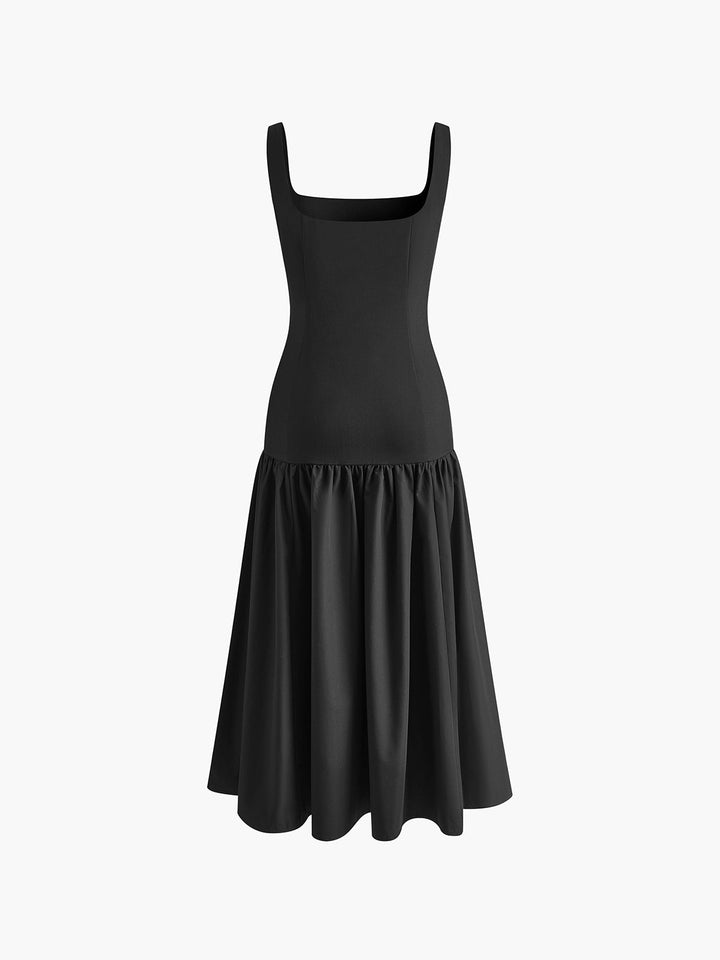 Amelia Ruffle Long Cami Dress