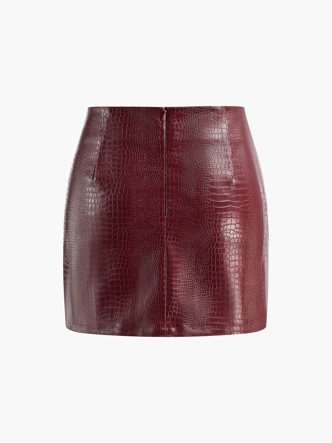 Sienna Faux Leather Textured Mini Skirt