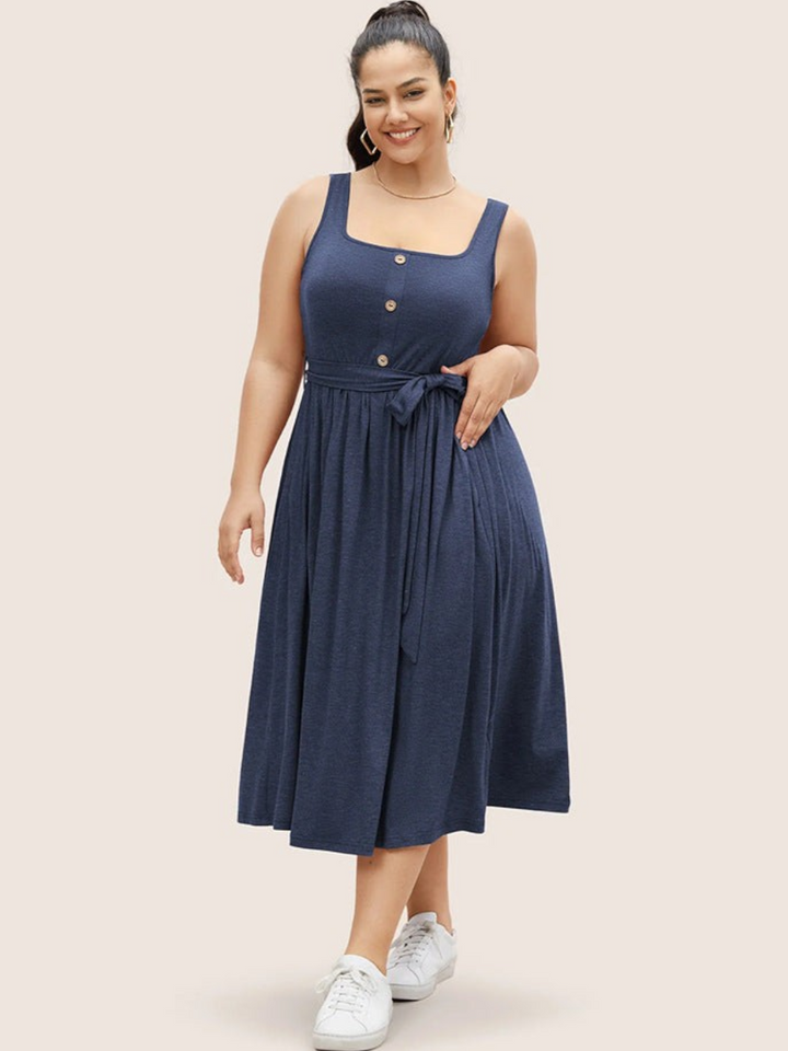 Rayna Sleeveless Midi Dress